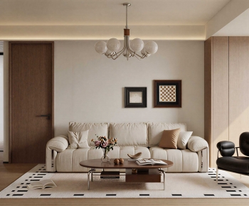 Modern A Living Room-ID:809890994