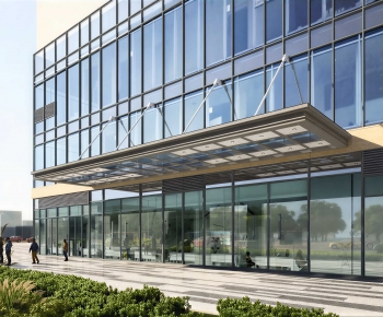 Modern Facade Element-ID:217256078