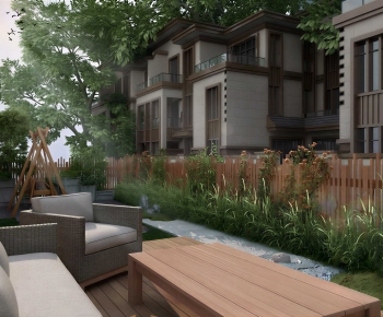 Modern Courtyard/landscape-ID:724587924