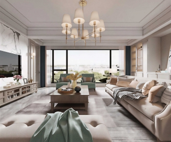 American Style A Living Room-ID:545998102