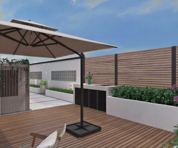 Modern Courtyard/landscape-ID:922631038