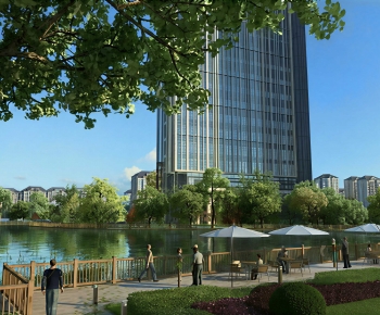 Modern Park Landscape-ID:570774087