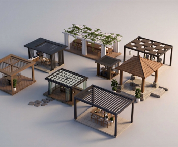 New Chinese Style Pavilion-ID:374350073