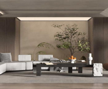 Modern A Living Room-ID:425789129