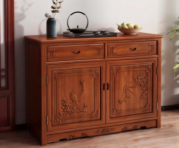 New Chinese Style Side Cabinet-ID:532763001