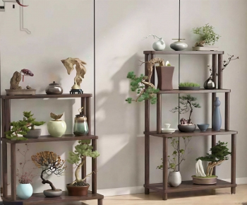 New Chinese Style Potted Green Plant-ID:299310922