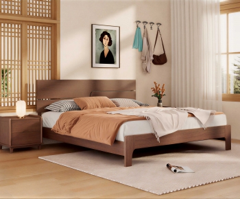 Modern Double Bed-ID:174899104