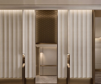 Modern Office Elevator Hall-ID:364829068