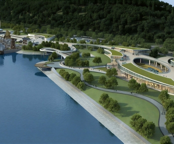 Modern Architectural Bird's-eye View Planning-ID:793665899