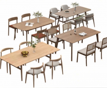 Modern Dining Table And Chairs-ID:992001062