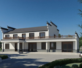 Chinese Style Residential Building-ID:494230991