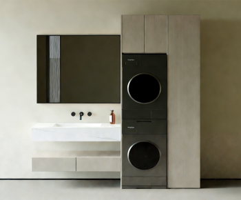 Modern Bathroom Cabinet-ID:772636895