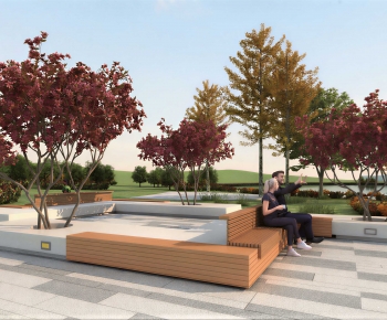 Modern Park Landscape-ID:269531015