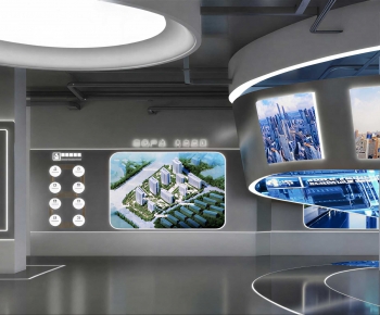 Modern Exhibition Hall-ID:297068124
