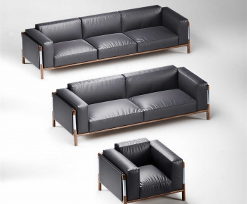 Modern Three-seat Sofa-ID:949414019