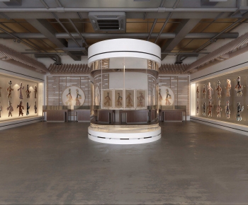 New Chinese Style Exhibition Hall-ID:660763988