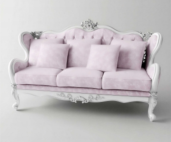 European Style Three-seat Sofa-ID:547826057