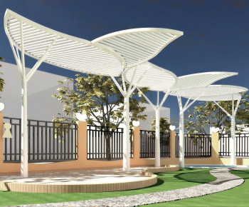 Modern Courtyard/landscape-ID:841182956