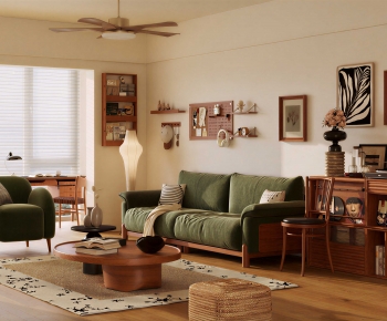Modern A Living Room-ID:471416955