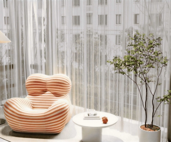 Modern Single Sofa-ID:559890032