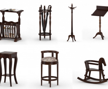 French Style Stool-ID:183060886