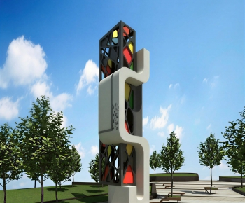 Modern Sculpture Sketch-ID:969991924