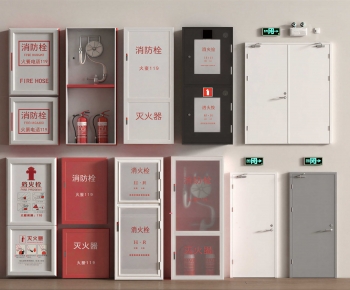 Modern Fire Door-ID:386483912