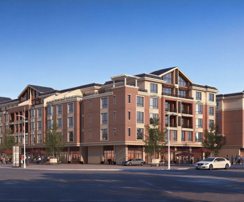 Modern Appearance Of Commercial Building-ID:669183974