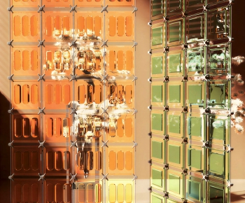 Modern Glass Screen Partition-ID:678229313