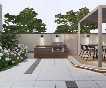 Modern Courtyard/landscape-ID:721549997