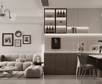 French Style A Living Room-ID:533935071