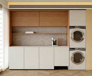 Modern Laundry Cabinet-ID:126722108