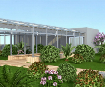 Modern Courtyard/landscape-ID:784368993