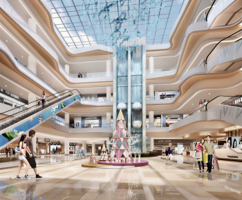 Modern Shopping Mall-ID:639331105