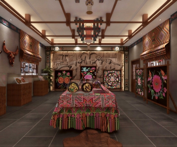 Retro Style Exhibition Hall-ID:304742108