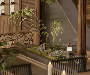 Japanese Style Plant Landscaping-ID:106329941