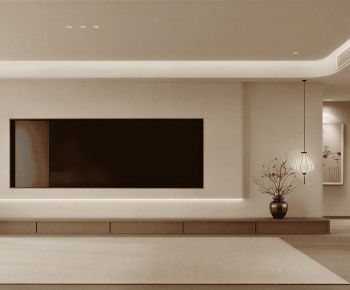 New Chinese Style A Living Room-ID:938749071