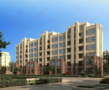 Modern Residential Building-ID:593719552