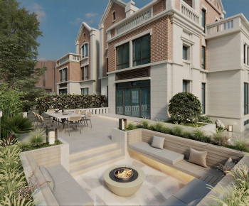 Modern Courtyard/landscape-ID:492789033