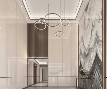 Modern Office Elevator Hall-ID:321597108