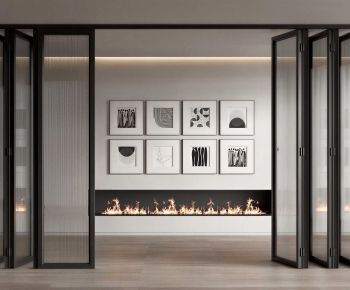 Modern Sliding Door-ID:692693005