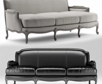European Style Three-seat Sofa-ID:501950982