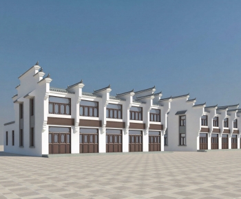 New Chinese Style Appearance Of Commercial Building-ID:604589072