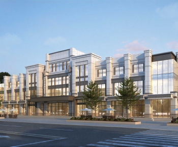 Modern Commercial Street-ID:133197079