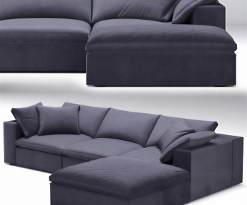 French Style Corner Sofa-ID:566282034