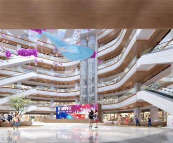 Modern Shopping Mall-ID:838054909