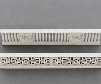 New Chinese Style Guardrail-ID:886094091