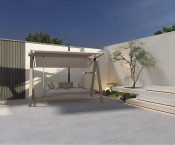 Modern Courtyard/landscape-ID:818187959