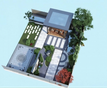 Modern Courtyard/landscape-ID:600152026