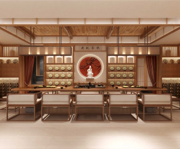 Chinese Style Teahouse Tea House-ID:625220065